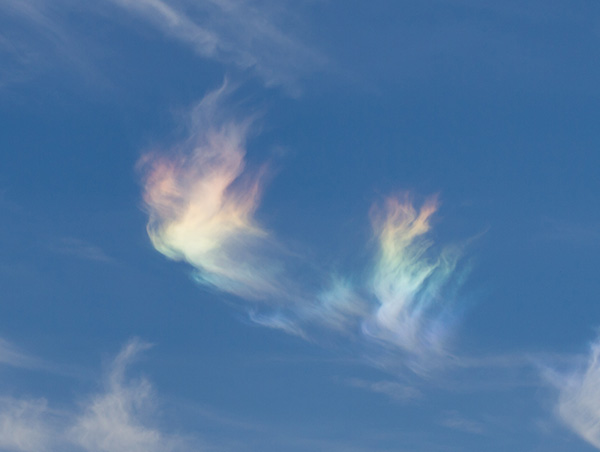 Nuage iridescent