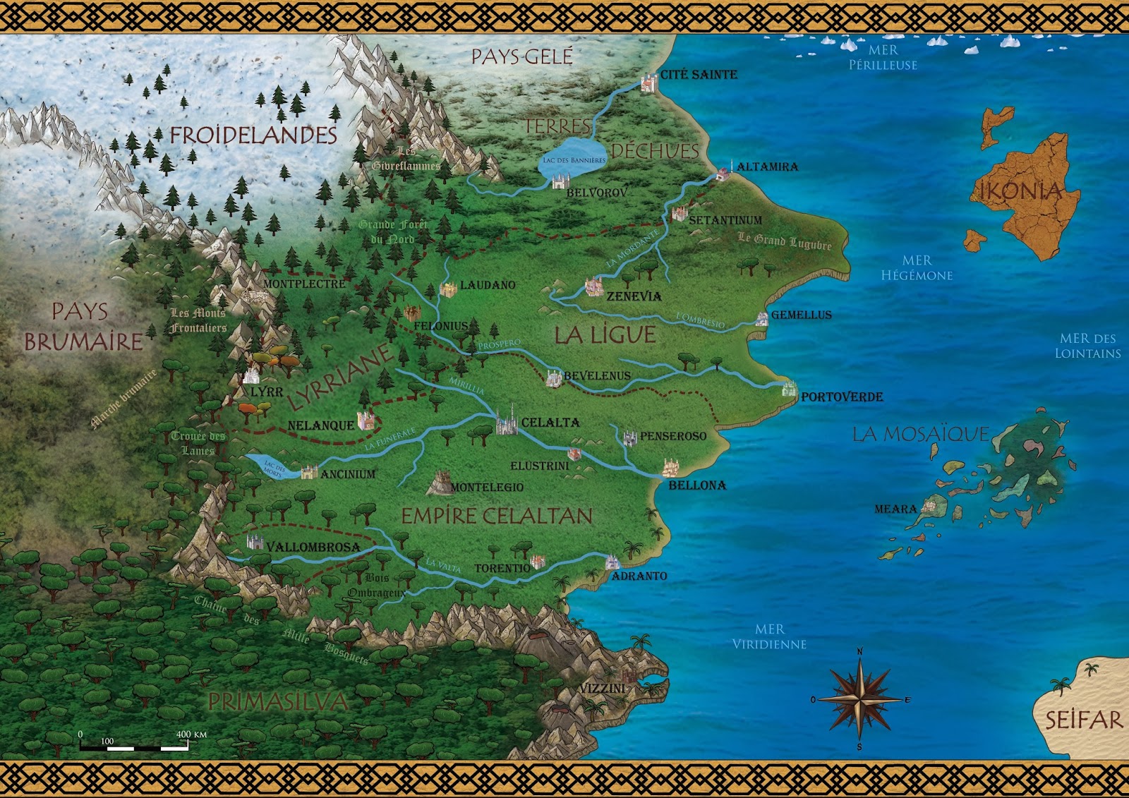 Carte couleurs