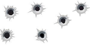 bullet-holes